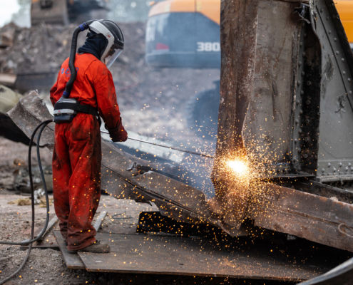 Wolverhampton Demolition Site Photography