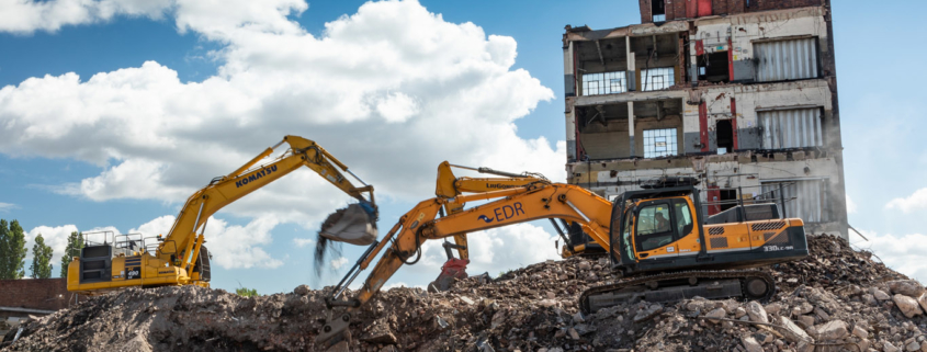 Wolverhampton Demolition Site Photography